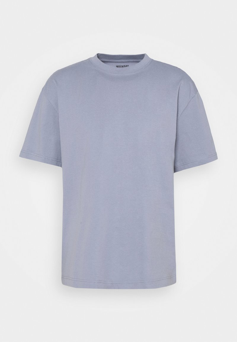 Weekday T-shirt básica - grey blue