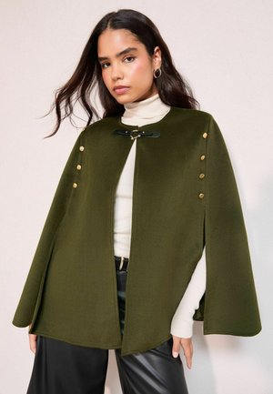 REGULAR FIT - MLITARY PONCHO - Cape - khaki green