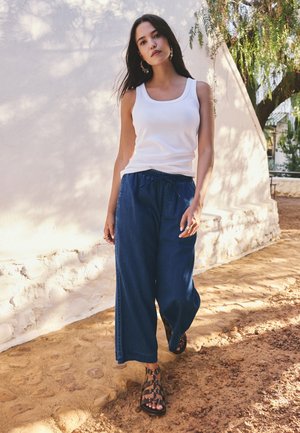 Next, Wide leg - dark blue