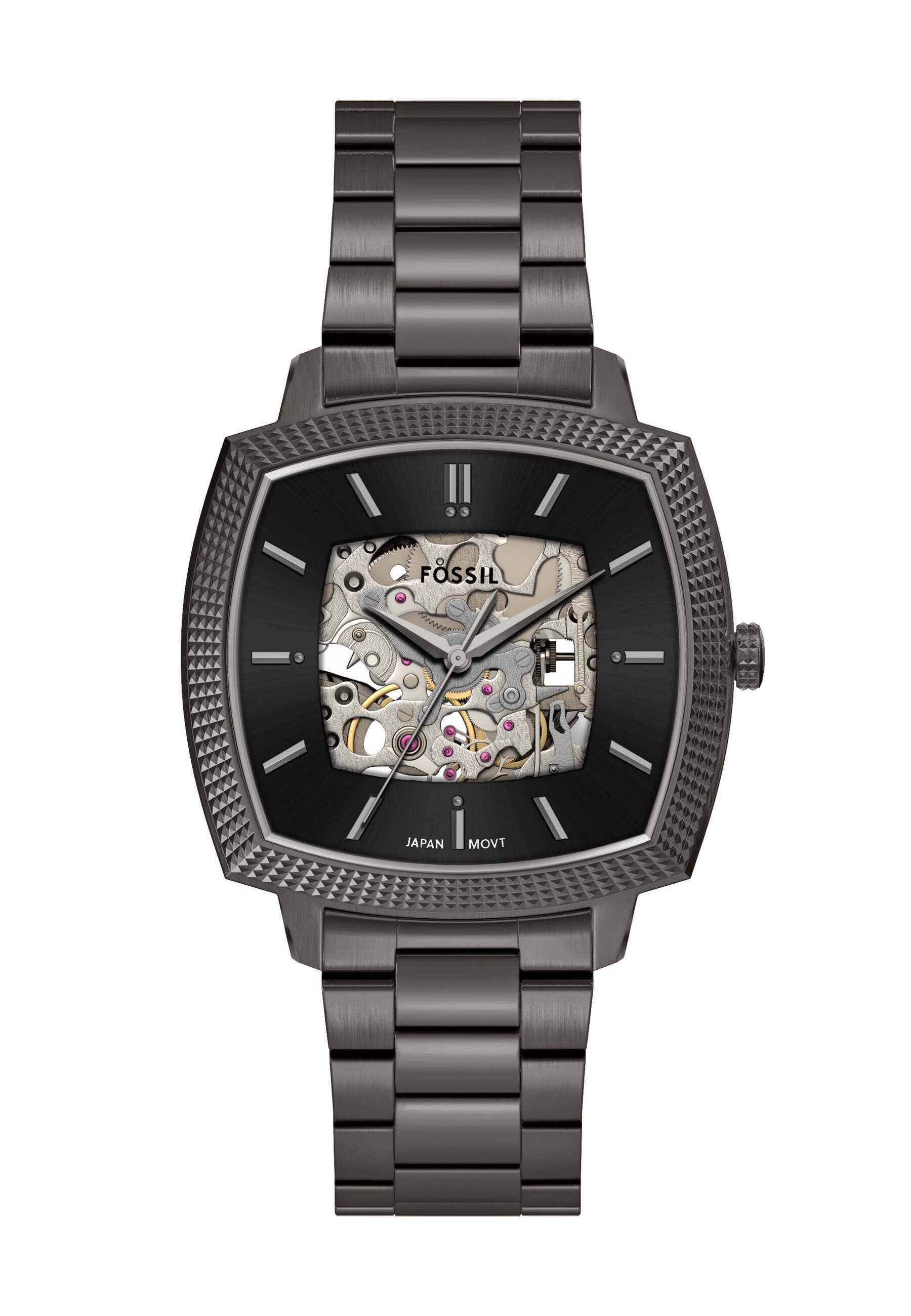 Ancient ブラックメタル　BLACKL Fossil NICK JONAS X MACHINE LUXE - Watch - gunmetal - Zalando.ie