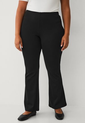 Ellos Plus collection PUNTO MIT BOOTCUT - Tights - schwarz
