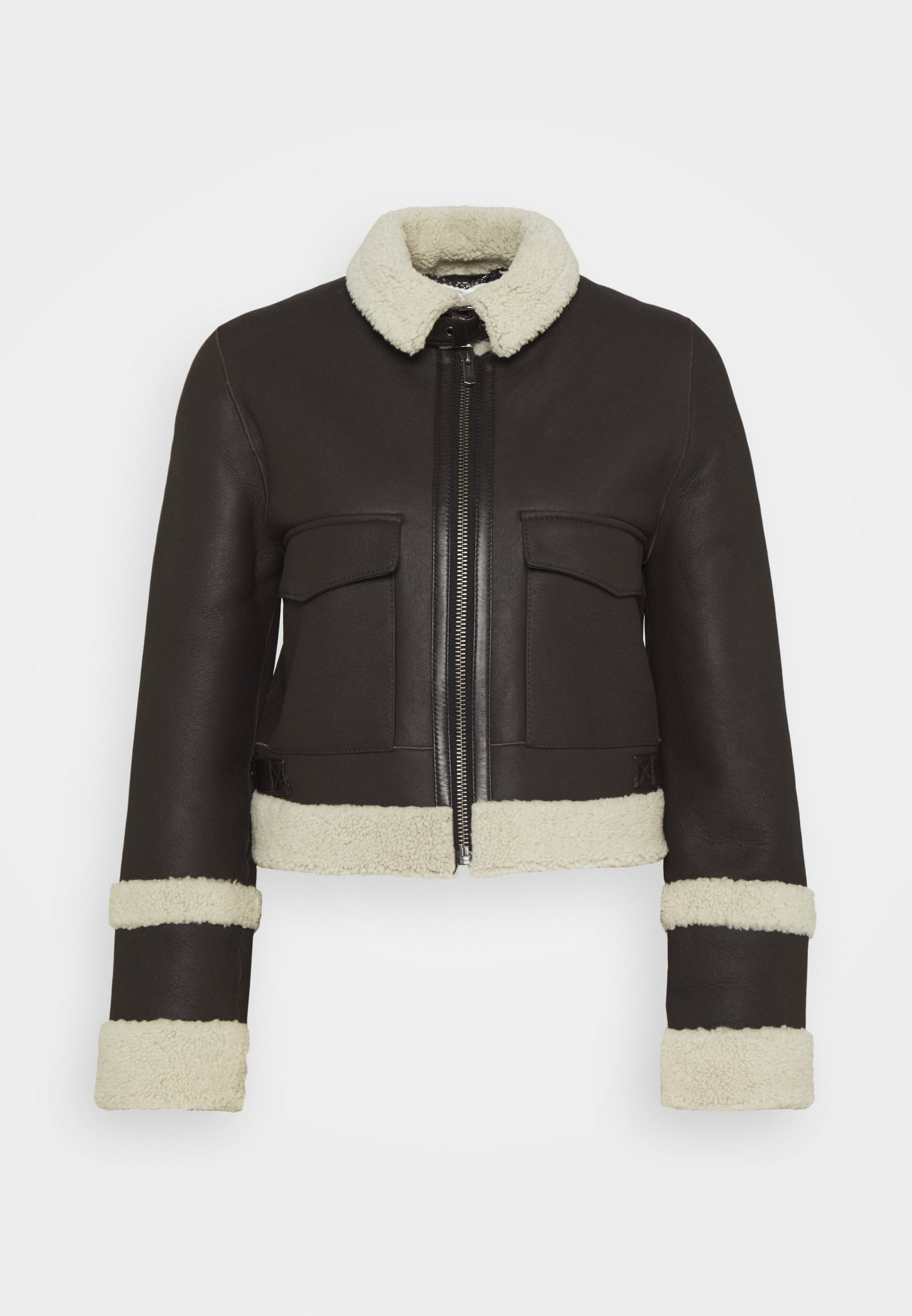 aviator jacket cropped