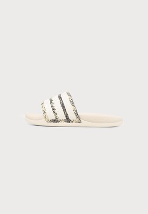adidas Sportswear, ADILETTE COMFORT 2.0 - Badslippers - chalk white/chalk white/chalk white