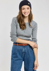 Armor lux GAÏA  - Gilet - gris chiné