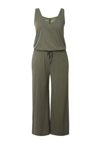 Ulla Popken Jumpsuit - olive grey