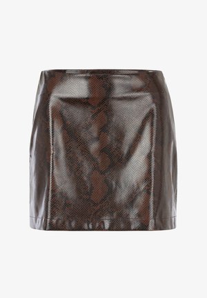 Rich & Royal, RICH & ROYAL MINIROCK - Minifalda - chocolate torte