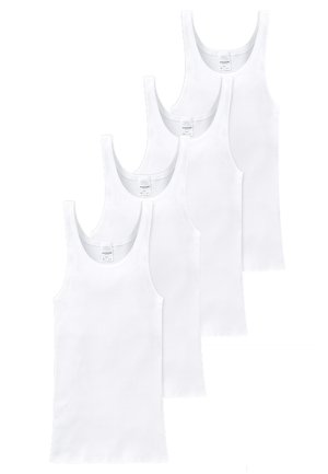 4 PACK - Unterhemd/-shirt - weiß