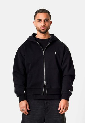 HEART - Zip-up sweatshirt - black