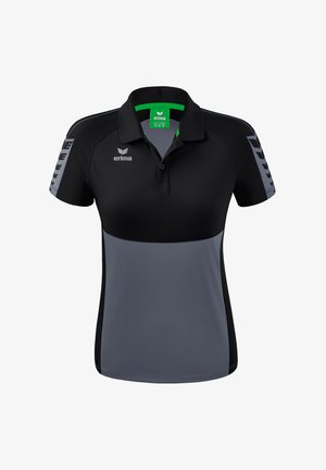 Erima FUSSBALL - SIX WINGS - Poloshirt - grauschwarz