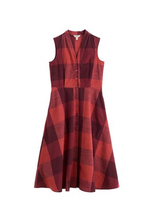 Seasalt Cornwall, SEASALT CORNWALL SLEEVELESS CARVED WOOD DRESS - Nappali ruha - lavandin umber
