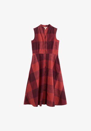 Seasalt Cornwall, SEASALT CORNWALL SLEEVELESS CARVED WOOD DRESS - Nappali ruha - lavandin umber