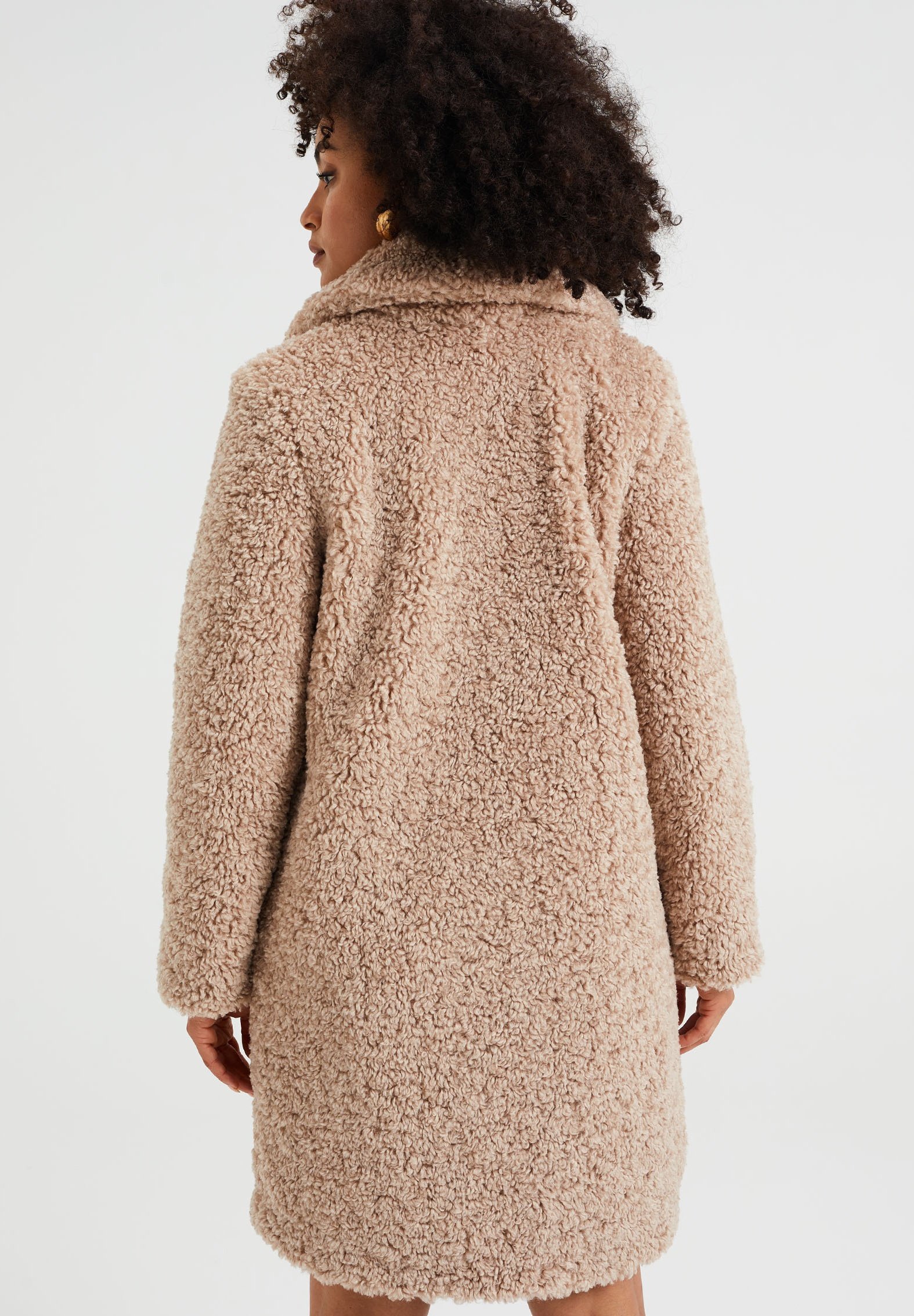WE Fashion TEDDY - Winterjas - beige - Zalando.nl