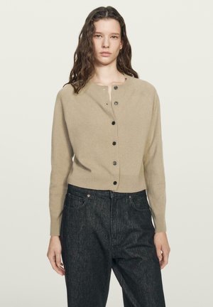 SHORTWITH RAGLAN SLEEVES - Vest - mottled green