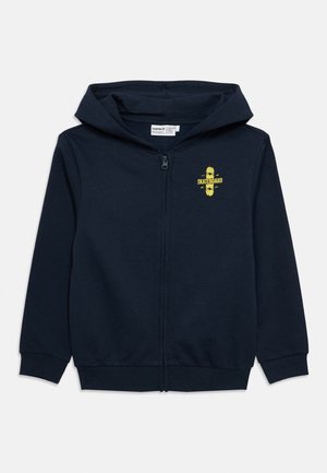 NKMVALLEN - Bluză de molton cu fermoar - navy blazer