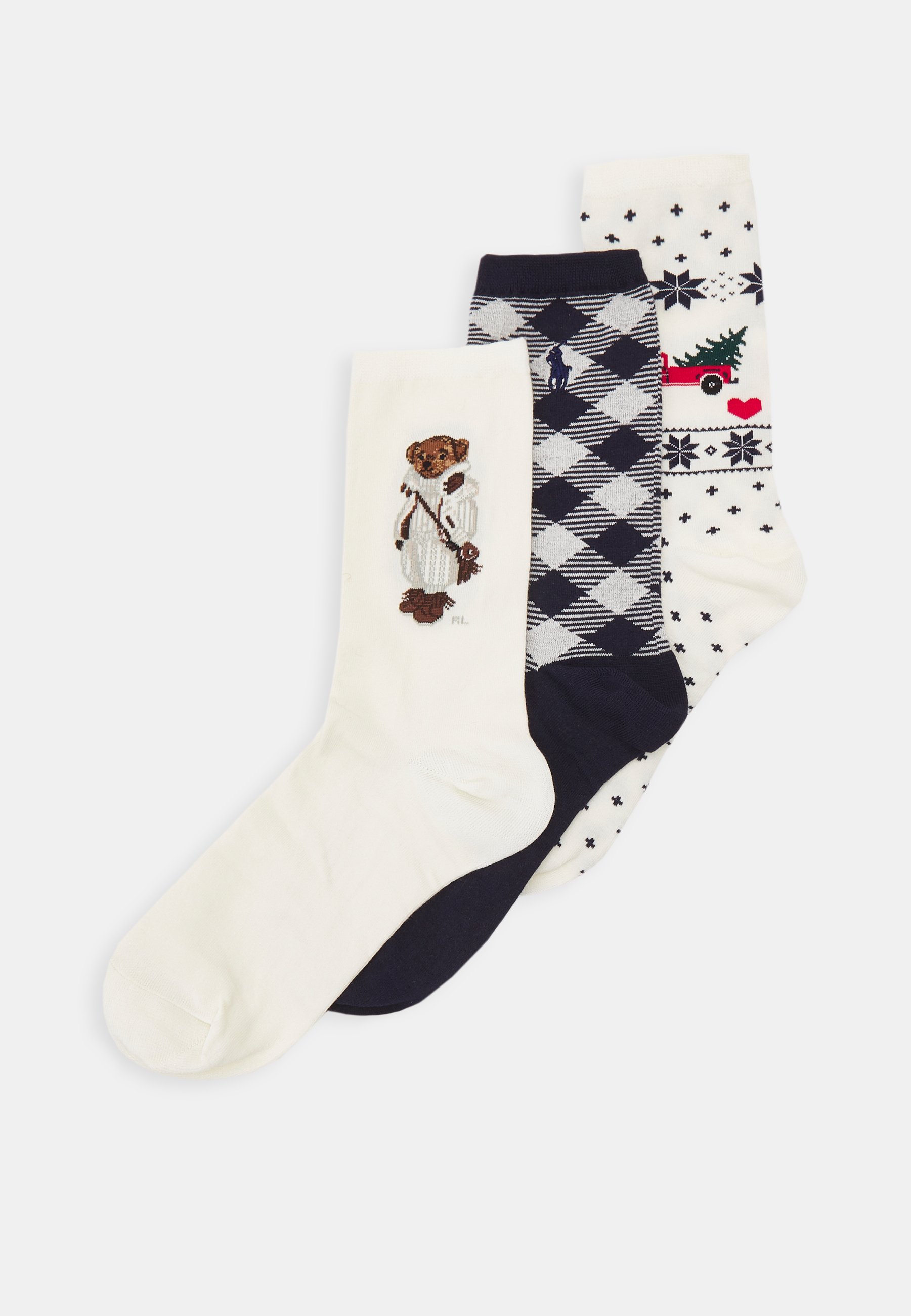 polo bear socks gift set