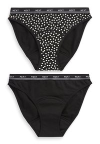 Next 2 PACK - Menstruationsundertøj - black spot print