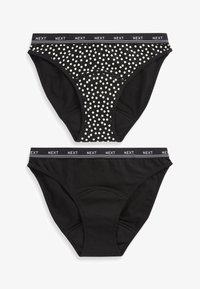 Ausgewählt, black spot print