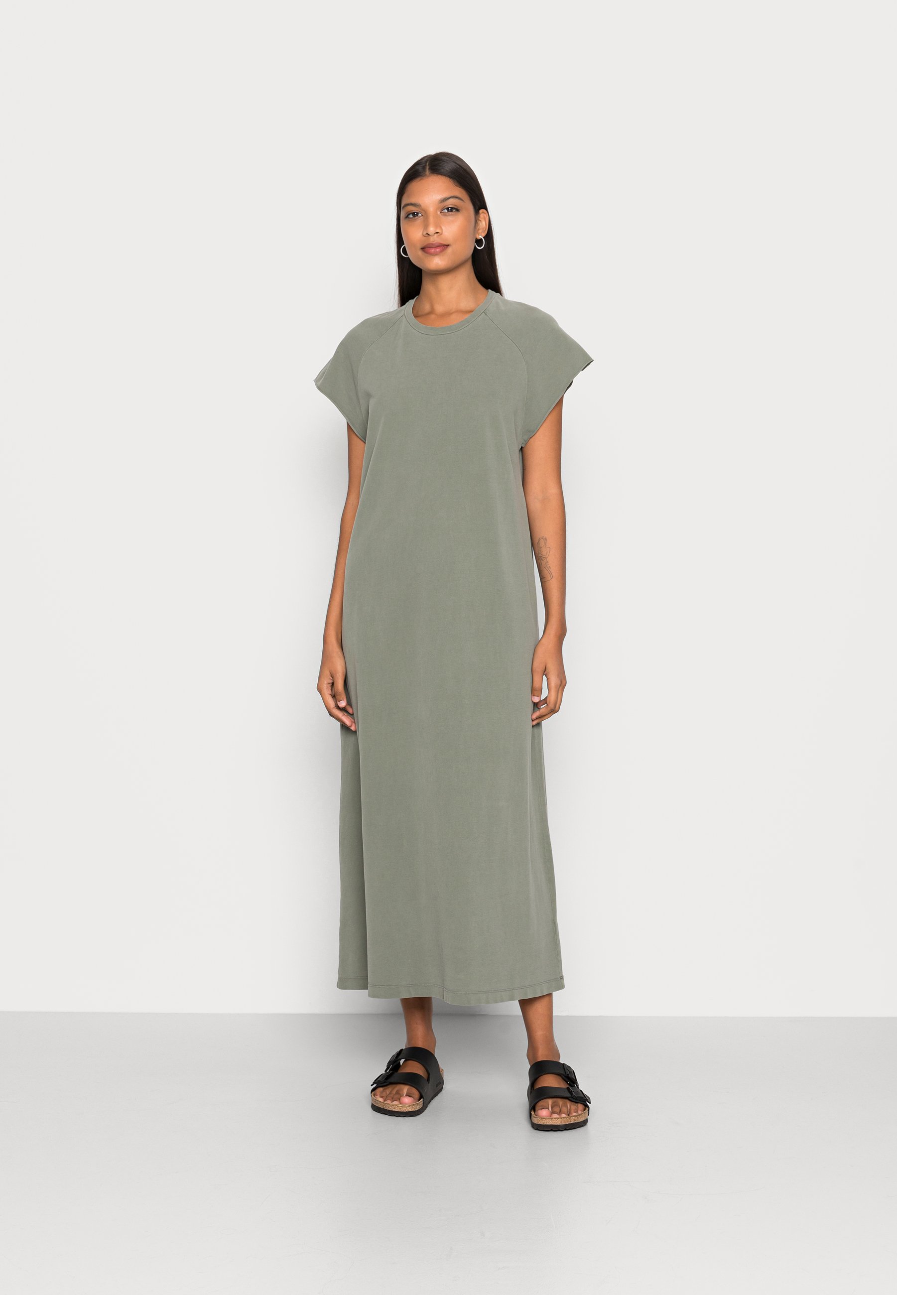 American Vintage Jurk - olivin/groen - Zalando.nl