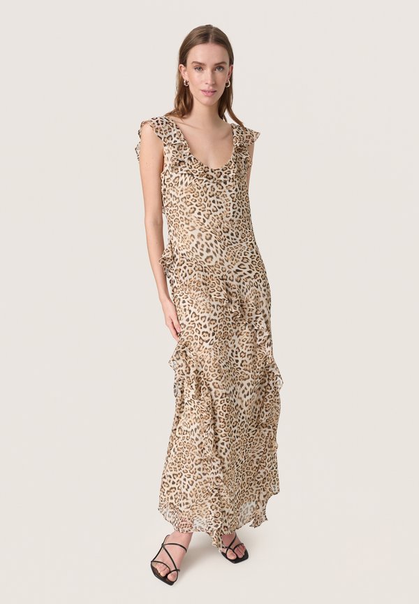Maxikleid - leopard print