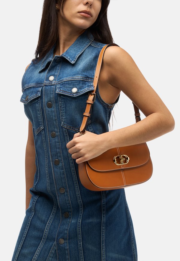 SHOULDER - Handtasche - cognac