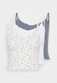 LETTUCE HEM 3 PACK - Topp - white/blue/grisaille/white