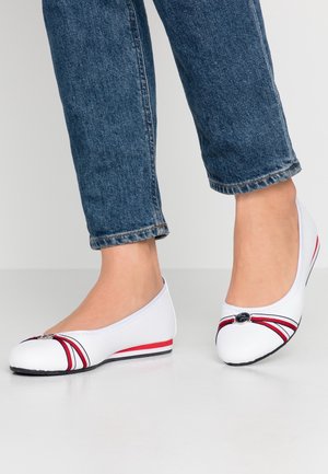 TOM TAILOR Ballerines - white