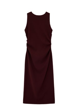 MIDI  - Vestito casual - bordeaux