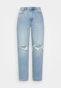 Monki Jeans relaxed fit - bleached denim