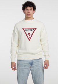 BIG TRIANGLE  - Jersey de punto - weiß