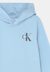 Calvin Klein Jeans SMALL MONOGRAM HOODIE UNISEX - Sweatshirt com capuz - keepsake blue