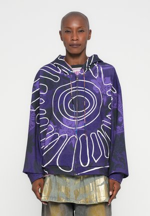 MEDIEVAL HOODIE - Zip-up sweatshirt - purple