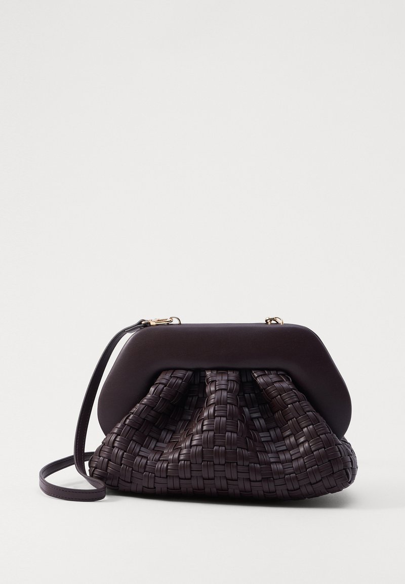 THEMOIRè TIA MICRO WEAVED - Umhängetasche - ebony
