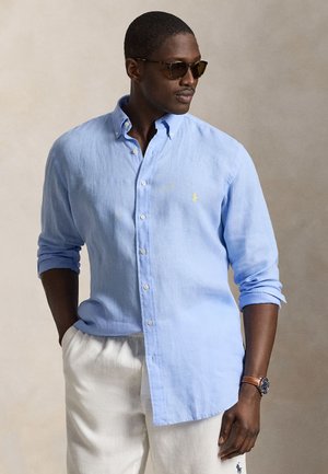 Polo Ralph Lauren Big & Tall LINEN SHIRT - Πουκάμισο - austin blue