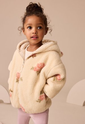 Next, ZIP THROUGH - Veste polaire - cream floral print