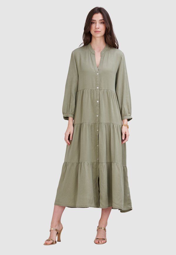 GRACE - Blusenkleid - military