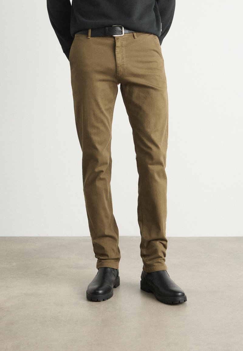 BOSS SLIM - Chinos - open green