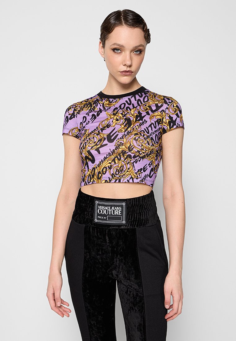 Versace Jeans Couture T-shirt print meerkleurig Versace Jeans Couture T-shirt print meerkleurig