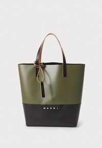 TRIBECA TOTE UNISEX - Maisiņveida soma - deep sage/black
