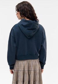 BDG Urban Outfitters CROPPED ZIP HOODIE Zip-up sweatshirt navy - Main Image