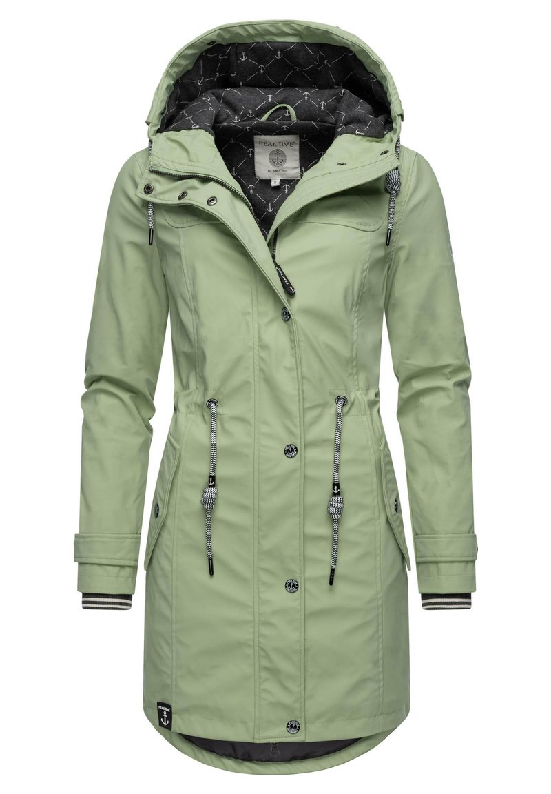 Peak Time - Parka - pastel green, Zvětšit