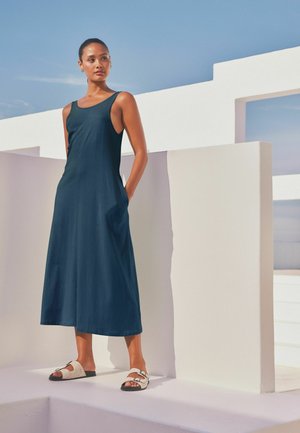 Next SLEEVELESS TALL - REGULAR FIT - Džersejové šaty - navy blue