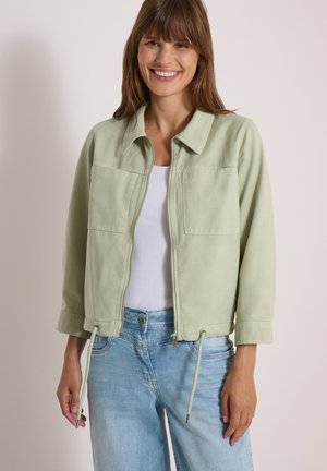 Cecil, 3/4-ARM JACKE MIT BRUSTTASCHEN UND ZIPPER - Veste légère - raw matcha lime