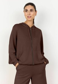 Soyaconcept - SC-BANU 177 - Zip-up sweatshirt - hot fudge Thumbnail Image 1