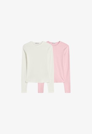 2-PACK LONG SLEEVED TOP - Bluză cu mânecă lungă - pink