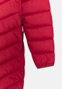 Abrigo Con Capucha CMP 32z1396 Para Mujer | Negro Básico, Tejido Mixto, Estilo Largo Y Cálido