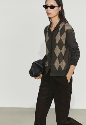 Massimo Dutti, Cardigan - dark grey