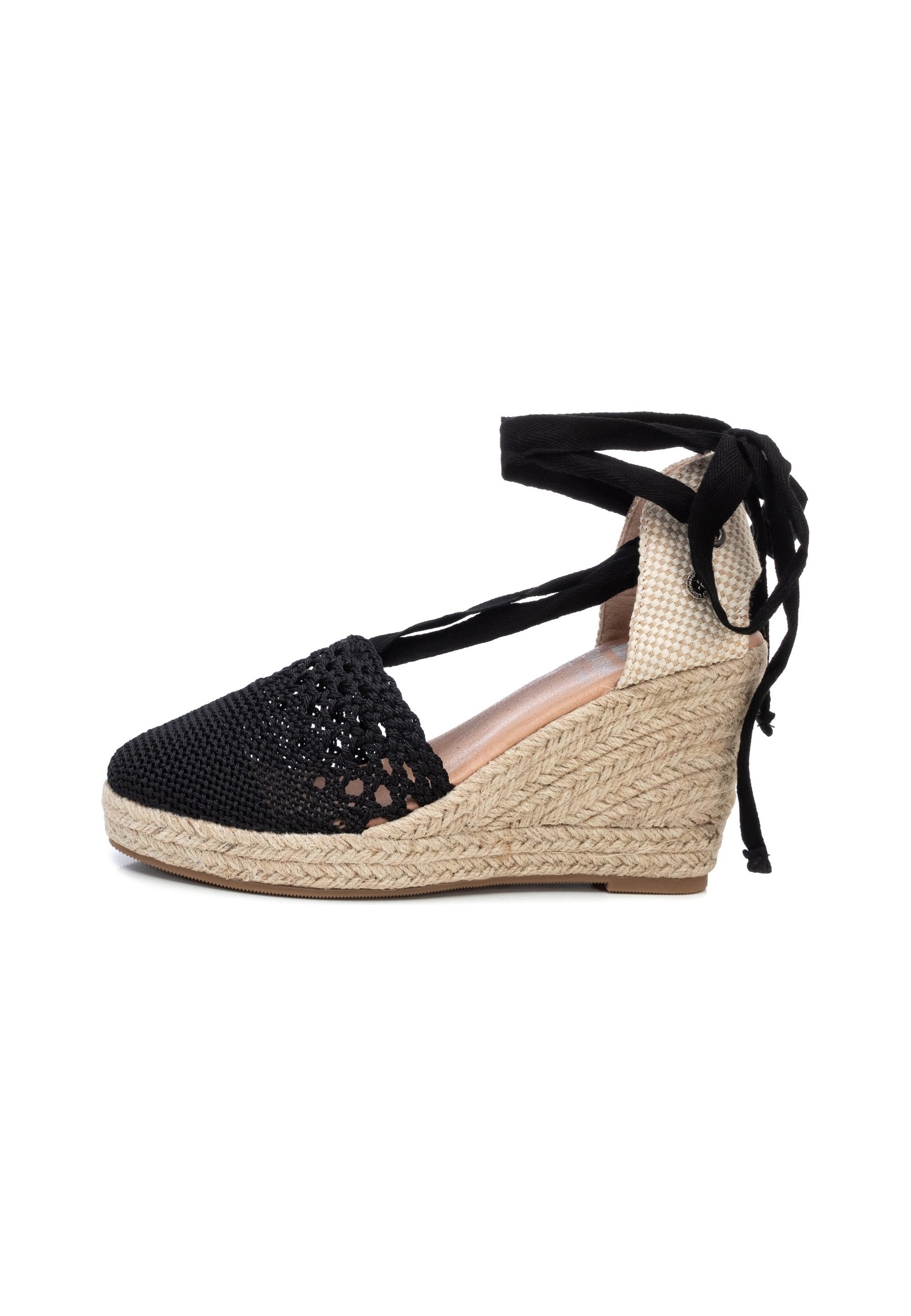 XTI Zapatos de salón con cordones - black/negro - Zalando.es
