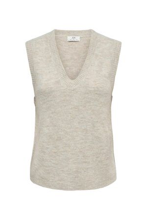 JDY, JDYELANORA S/L VN VEST KNT - Débardeur - chateau gray
