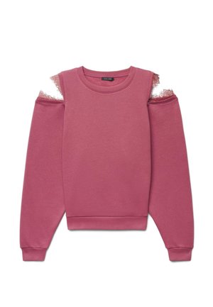 Calliope, FELPA TINTA UNITA - Sweatshirt - malva