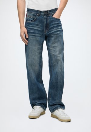 Jaded London, ITALY DISTRESSED  - Дънки с прав крачол - blue